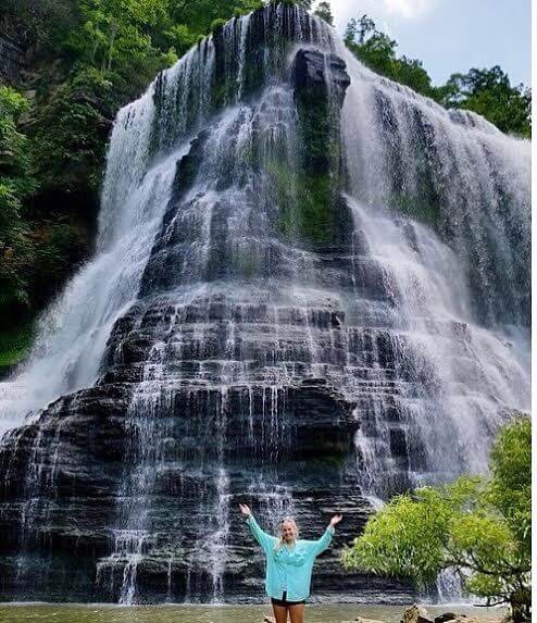8 Hikes with Waterfalls Near Nashville, TN: Burgess Falls is a beautiful waterfall in Sparta, TN