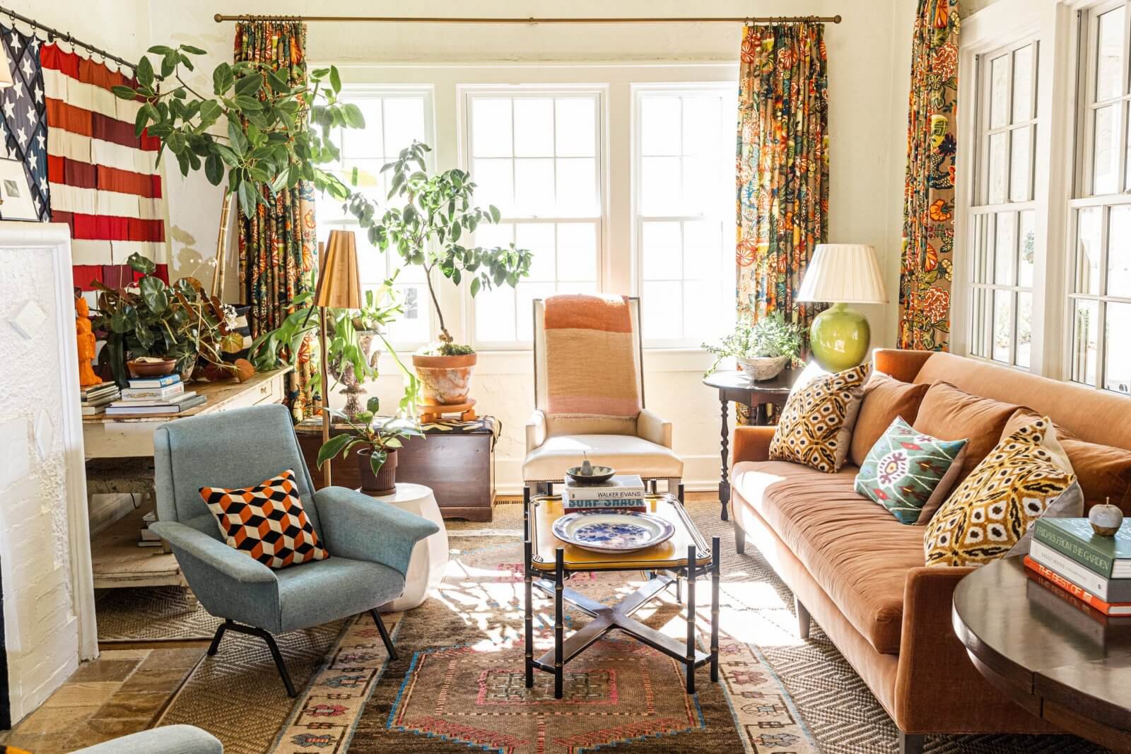 This Spanish Mission-Style Home Embodies Cozy, Eclectic Design
