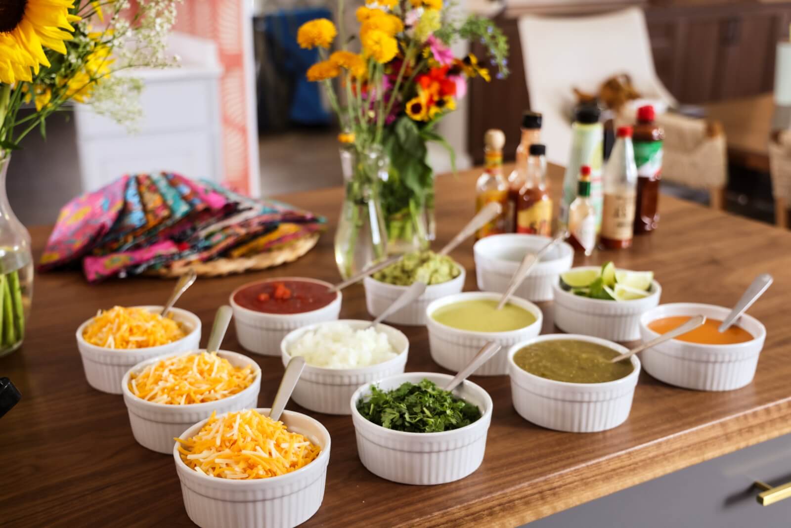 A Taco Bar: The EASIEST Way to Feed a Crowd